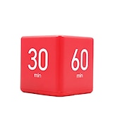 economico Elettrodomestici da cucina-cottura conto alla rovescia promemoria tempo autodisciplina timer cubo elettronico display digitale portatile multifunzionale per la vita quotidiana