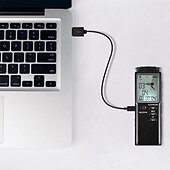 お買い得  ボイスレコーダー-高品質 8 グラム/16 グラム/32 グラム充電式ボイスレコーダーデジタルオーディオレコーダーボイスレコーダー mp3 プレーヤー録音ペン