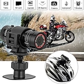お買い得  車載DVR-小型アクションカメラ hd 1080p 防水ミニ屋外バイクオートバイヘルメットスポーツアクションカメラビデオ dv ビデオカメラカーレコーダー
