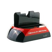 cheap Computer Peripherals-Dual-disk New And Old Dual-use Serial And Parallel Port Mobile Hard Drive Dock 2.5  3.5 Inch Multifunctional Ide Mechanical Sata Universal