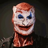 voordelige Accessoires-ghost rider dubbellaagse gescheurde schedel joker masker halloween cosplay enge maskers horror kostuums
