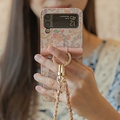 economico Cover Samsung-telefono Custodia Per Samsung Galaxy Capovolgi Z 6 Z Flip 5 Z Flip 4 Z Flip 3 Porta carte di credito Protettivo per tutto il corpo pelle sintetica