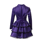baratos Tops-Retro Vintage Punk e gótico Steampunk Casaco Smoking Casaco impermeável Drogador da praga Côr Sólida Mulheres Dia Das Bruxas Carnaval Baile de Máscaras Carnaval Espetáculo Festa Adulto Casaco Todas