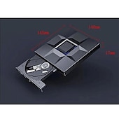 cheap Cables &amp; Adapters-New Portable DVD Recorder 8X External Optical Drive External DVD Drive Recorder