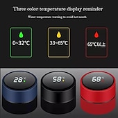 abordables appareils électroménagers-480 ml tasse thermos numérique affichage intelligent de la température bouteille d&#039;eau conservation de la chaleur flacon thermos sous vide pour café thé