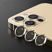 olcso iPhone-képernyővédők-1 készlet Kamera lencsevédő Kompatibilitás Apple iPhone 16 iPhone 15 Pro Max Plus iPhone 15 Pro Max Plus 14 13 12 11 Edzett üveg 9H erősség Anti Bubbles Anti-ujjlenyomat Nagyfelbontású (HD