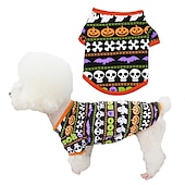 billige Kjølevest og skjorte-Hunder Katter Trøye / T-skjorte Mote søt stil Vinter Pustende Myk Vaskbar Bekvem utendørs Fritid / hverdag Hundeklær for Bichon Frisé Pommeran ungt kjæledyr Sommerfugl Small