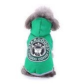 preiswerte Kapuzenpullover-Hund Katze Kapuzensweatshirt Mode Niedlich Warm Atmungsaktiv Weich Waschbar Bequem Outdoor Alltagstauglich Hundebekleidung for Bichon Frise Zwergspitz Baby Haustier Papillon Klein