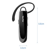 economico Cuffie TWS wireless-Auricolare Bluetooth V5.0 Cuffie Wireless Handsfree con Microfono 24 Ore Cuffie da Guida 60 Giorni di Standby per iPhone Android Samsung Laptop Autista