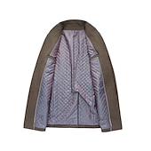 billiga Trenchcoat för män-Herr Vinterkappa Yllekappa Rock Trenchcoat Utomhus Dagliga kläder Höst vinter Polyester Vindtät jacka Ytterkläder Kläder Mode Streetwear Slät Drottning Anne Enkelknäppt med Ett Knapphål