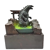 olcso Halloween kellékvilágítás-halloween horror gyanta dekoratív lámpa műalkotás dekoráció asztali halloween dekoratív bosszú joker női szellem világító dekoratív gombelem