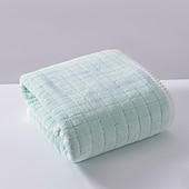 abordables Les serviettes-serviettes 1 paquet de serviettes de bain moyennes, serviettes en coton filé à anneaux légères et très absorbantes à séchage rapide, serviettes haut de gamme pour hôtel, spa et salle de bain
