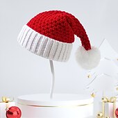 levne santa klobouk a doplňky-Ježíšek Vánoční klobouk Pánské Dámské Chlapecké Dívčí Vánoce Štědrý večer Vánoce Dětské Dospělé Párty Vánoce Klobouk