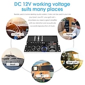 economico Casse-alta qualità 1 set 800w 2 canali bt mini amplificatore di potenza hifi audio stereo amp home car fm