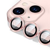 olcso iPhone-képernyővédők-1 készlet Kamera lencsevédő Kompatibilitás Apple iPhone 16 iPhone 15 Pro Max Plus iPhone 14 13 12 11 Pro Max Mini SE X XR XS Max 8 7 Plus Edzett üveg 9H erősség Anti-ujjlenyomat Nagyfelbontású (HD