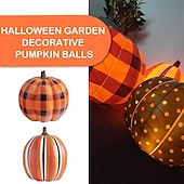 halpa Halloween-ulkoilmakoristeet-halloween kurpitsan ilmapallo koristeet juhlakoriste iso puhallettava kurpitsa ilmapallo halloween kotipuutarhaan ulkona nurmikko piha kauhu rekvisiitta lapsille