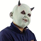 お買い得  ハロウィン 2024-ハロウィンゾンビマスクピエロマスクラテックスホラーマスクスケルトンゴーストマスクゾンビ怖い小道具ヘッドギア