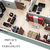 お買い得  ブラックアウトカーテン-遮光カーテン ドレープ ファームハウス ハトメ/アイレット カーテンパネル リビングルーム ベッドルーム 引き戸カーテン キッチン バルコニー 窓 トリートメント 断熱