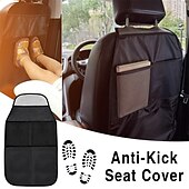 baratos Capas para bancos de automóveis-Capa protetora de assento anti-chute para carro para anti-lama e sujeira, capa de assento para bebês, crianças, anti-chute, capa de assento com bolsa de armazenamento