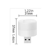 Недорогие USB-концентраторы-1 шт. энергосберегающая лампа с мини-USB-разъемом — светодиодный ночник для ноутбука, настольного компьютера, ноутбука и блока питания — защита глаз и совместимость с 5 В/1 А
