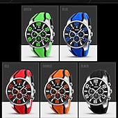 cheap Quartz Watches-Mens Skmei Stop Watch Luxury Watches Silicone Strap Casual Watches For Men Waterproof Quartz 9128 Clock