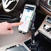 cheap Car Holder-Adjustable Cup Holder Phone Mount For Car No Shaking Car Cup Phone Holder Cell Phone Holder Mount For Car Truck SUV