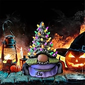 levne Osvětlení rekvizit na Halloween-kouzelná čarodějnice trpaslík strom halloween duch venkovní světlo festival oblékat se kostra horor visící zářící halloween party výzdoba
