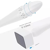 economico Accessori per la cura della pelle-autentico 140 pin drs derma stamp cura della pelle con rullo microneedle a profondità regolabile