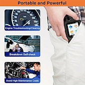 お買い得  OBD-obd2 カースキャナーはカラースクリーンで車両の故障を即座に診断します &amp; 故障コードリーダー