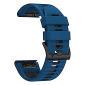 رخيصةأون عصابات ساعات Garmin-حزام إلى جارمين Fenix 7 7X 6 6X Pro Forerunner 955 945 935 Instinct 2X Solar Epix Approach S62 S60 Marq Descent G1 Quatix سيليكون إستبدال حزام 26mm 22mm تناسب سريع عصابة الرياضة معصمه