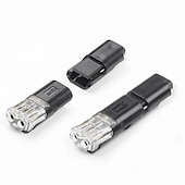 economico accessori per trapano-10 pz connettore rapido per collegare e scollegare il cavo di giunzione cavo terminale a crimpare cablaggio connettore per auto led 18-22awg connettore rapido senza saldatura senza buccia connettore