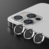 olcso iPhone-képernyővédők-1 készlet Kamera lencsevédő Kompatibilitás Apple iPhone 16 iPhone 15 Pro Max Plus iPhone 15 Pro Max Plus 14 13 12 11 Edzett üveg 9H erősség Anti Bubbles Anti-ujjlenyomat Nagyfelbontású (HD