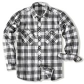 preiswerte Hemdjacke für Herren-Herren Hemd Flanellhemd Kariertes Hemd Knopfhemd Overshirt Karo Outdoor Alltagskleidung Weiß Wein Rote Marineblau Langarm Revers Frühling &amp; Herbst Bekleidung Fronttasche