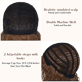 Недорогие Исторические парики-Партия париков для женщин костюмный парик 80-х длинный кудрявый коричневый парик аксессуары для карнавала (только парики) парики на Хэллоуин