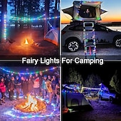 cheap Solar String Lights-Solar Copper Wire Lights Led Fairy Lights String Outdoor Waterproof Ground Plug Decorative Lights Christmas Lights