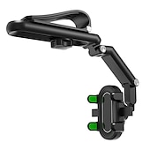 cheap Car Holder-Car Sun visor mobile phone bracket Rotatable Adjustable Multifunction Phone Holder for Car Compatible with All Mobile Phone Phone Accessory