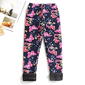 economico Pantaloni e gonne-Bambino Da ragazza Ghette Con cuori Attivo Esterno 7-13 anni Autunno Leopardata Puntini blu navy Cuori colorati