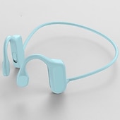 preiswerte On-Ear- und Over-Ear-Kopfhörer-Schmerzfreie Open Ear Wireless Bluetooth5.2 Kopfhörer Wasserdichter Sport Ohrhaken Ohrhörer Stereo Freisprech Bluetooth Headset mit Mikrofon für Laufen Radfahren Sport Headset