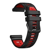 baratos Relógios Garmin-Pulseiras de Relógio para Garmin Fenix 7 Pro 6 5 Plus Epix Pro 47mm Approach S70 47mm S62 S60 Forerunner 955 255 945 745 Instinct 2 Marq Descent Quatix 22mm Silicone Substituição Alça 22mm Ajustável