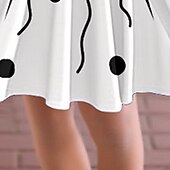 economico Abito farfalla 3D-ragazze&#039; 3D Pop art Farfalla Vestito Manica lunga Stampa 3D Estate Autunno Sportivo Giornaliero Per eventi stile sveglio Informale Bellissimo Bambino 3-12 anni Abito casual Abito linea A Sopra il