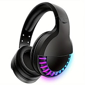 levne TWS Pravá bezdrátová sluchátka-bezdrátová BT sluchátka s potlačením hluku hifi stereo zvuk mikrofon hluboké basy proteinové náušníky duhové rgb podsvícení dobíjecí přes ucho sluchátka pro pc mac hra cestovní třída domácí kancelář