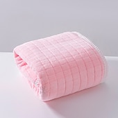 abordables Les serviettes-serviettes 1 paquet de serviettes de bain moyennes, serviettes en coton filé à anneaux légères et très absorbantes à séchage rapide, serviettes haut de gamme pour hôtel, spa et salle de bain