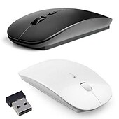 cheap Mice-New Arrival Fashion Ultra Thin Slim 2.4 GHz USB Wireless Optical Mouse Mice Receiver For Computer PC Laptop