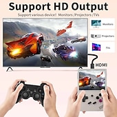 Недорогие Игровые консоли-Anbernic rg35xx ретро портативная игровая консоль Linux-система 3,5-дюймовый ips-экран портативный карманный видеоплеер 10000+ игр подарок мальчику, рождественские подарки на день рождения для друзей
