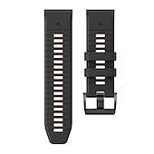 رخيصةأون عصابات ساعات Garmin-حزام إلى جارمين Fenix 7 7X 6 6X Pro Forerunner 955 945 935 Instinct 2X Solar Epix Approach S62 S60 Marq Descent G1 Quatix سيليكون إستبدال حزام 26mm 22mm تناسب سريع عصابة الرياضة معصمه
