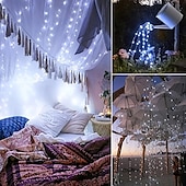 cheap Solar String Lights-Solar Copper Wire Lights Led Fairy Lights String Outdoor Waterproof Ground Plug Decorative Lights Christmas Lights
