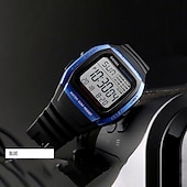 abordables Relojes digitales-Relojes Deportivos Digitales Impermeables para Hombre Reloj Militar de Cuarzo para Hombre Reloj de Pulsera Masculino