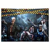 billige halloween veggtepper-halloween zombie hengende veggteppe veggkunst stor billedvev veggmaleri dekor fotografi bakteppe teppe gardin hjem soverom stue dekorasjon halloween dekorasjoner