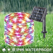 cheap Solar String Lights-Solar Copper Wire Lights Led Fairy Lights String Outdoor Waterproof Ground Plug Decorative Lights Christmas Lights