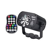 cheap Projector Lamp&amp;Laser Projector-New USB LED Stage Light Laser Projector Disco Lamp with Voice Control Sound Party Lights for Home DJ Laser Show Party Lamp